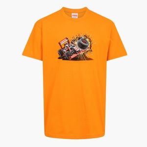 SUPREME ‘CRASH TEE’ / SIZE LARGE / ORANGE